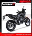 Auspuff Schalldämpfer DOMINATOR MX2 schwarz passend für Yamaha Tenere 700 2021  2024 4