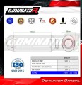 Auspuff Schalldämpfer DOMINATOR MX2 schwarz passend für Yamaha Tenere 700 2019  2020 6