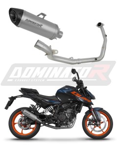 KTM 125 Duke 2024 Auspuffanlagen Schalldämpfer Titan HP8 + dB killer