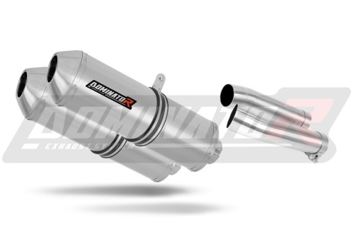 Auspuff Schalldämpfer DOMINATOR OVR passend für Aprilia RSV 1000 R 2004  2009