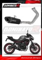 komplette Auspuffanlage mit Schalldämpfer DOMINATOR Full System HP8 schwarz passend für Kawasaki Ninja 650 2023  2026 2