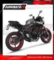 komplette Auspuffanlage mit Schalldämpfer DOMINATOR Full System HP8 schwarz passend für Kawasaki Ninja 650 2023  2026 4