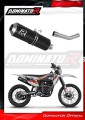 exhaust muffler DOMINATOR MX BLACK fits to Kayo K5 300 Enduro 2024  2025 2
