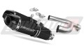 Auspuff Schalldämpfer DOMINATOR HP1 schwarz passend für Aprilia SHIVER 900 2017  2019