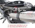Auspuff Schalldämpfer DOMINATOR HP1 schwarz passend für Aprilia SHIVER 900 2017  2019 5