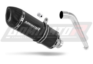 Honda XL 125 V VARADERO 2001 - 2006 Schalldämpfer Auspuff HP1 BLACK + dB killer