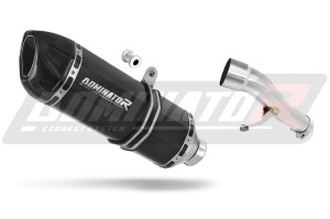 Honda CB 500 1993 - 2003 Schalldämpfer Auspuff HP1 BLACK + dB killer