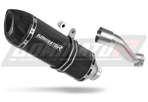 Auspuff Schalldämpfer DOMINATOR HP1 schwarz passend für Honda CB 500 F 2016  2019