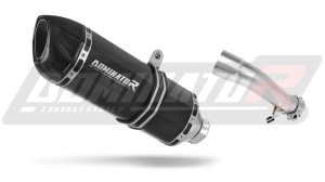 Honda CBR 500 R 2013 - 2015 Schalldämpfer Auspuff HP1 BLACK + dB killer