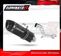 Auspuff Schalldämpfer DOMINATOR HP1 schwarz passend für Honda NT 650 V DEAUVILLE RC47 1998  2005 2