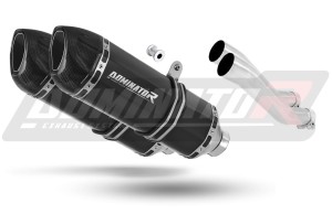 Honda CB 750 SEVEN FIFTY 1992 - 2003 Schalldämpfer Auspuff HP1 BLACK + dB killer