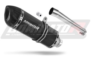 Honda XRV 750 AFRICA TWIN 1996 - 2003 RD07A Schalldämpfer Auspuff HP1 BLACK + dB killer