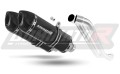 Auspuff Schalldämpfer DOMINATOR HP1 schwarz passend für Honda XL 1000 V VARADERO 1999  2016 2