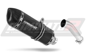 Kawasaki ER 5 500 1996 - 2006 Exhaust Silencer Muffler HP1 BLACK + dB killer