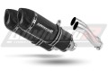 Auspuff Schalldämpfer DOMINATOR HP1 schwarz passend für Kawasaki GPZ 500 1987  2003
