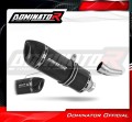 Auspuff Schalldämpfer DOMINATOR homologiert HP1 schwarz passend für Kawasaki ZX6R 636 2009  2016 2