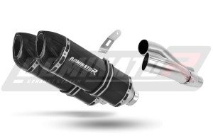 Kawasaki Z1000SX 2010 - 2013  Schalldämpfer Auspuff HP1 BLACK + dB killer