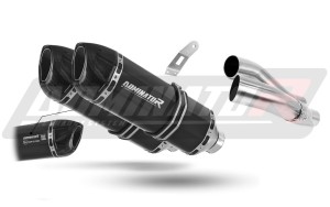 Kawasaki Z1000 SX 2010 - 2013  EU Homologiert genehmigt Schalldämpfer Auspuff HP1 BLACK