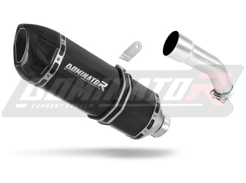 Auspuff Schalldämpfer DOMINATOR HP1 schwarz passend für Kawasaki ZX10R 2008  2010