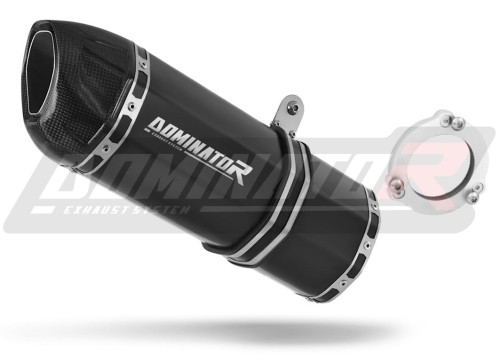 wydech tłumik DOMINATOR HP1 CZARNY pasujący do motocykla Kawasaki ZRX 1200 2001 - 2007