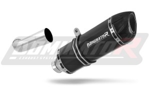 Moto Guzzi NORGE 850 Schalldämpfer Auspuff HP1 BLACK + dB killer