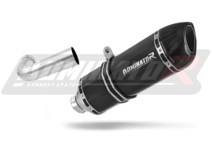 Moto Guzzi BREVA 1200 Schalldämpfer Auspuff HP1 BLACK + dB killer