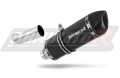 Auspuff Schalldämpfer DOMINATOR HP1 schwarz passend für Moto Guzzi 1200 Sport 4V