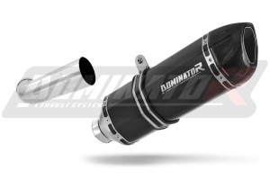 Moto Guzzi NORGE 1200 Schalldämpfer Auspuff HP1 BLACK + dB killer