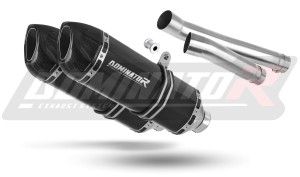 MuZ MZ 1000 S 2004 - 2007 Schalldämpfer Auspuff HP1 BLACK + dB killer