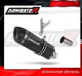 Auspuff Schalldämpfer DOMINATOR HP1 schwarz passend für Piaggio MP3 500  2