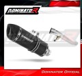 exhaust muffler DOMINATOR HP1 BLACK fits to Suzuki GSF 650 BANDIT N / S 2005  2006 2
