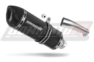 Suzuki SV 650 S 1999 - 2002 Schalldämpfer Auspuff HP1 BLACK + dB killer