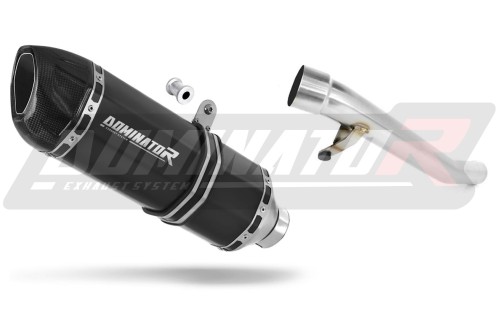 Auspuff Schalldämpfer DOMINATOR HP1 schwarz passend für Suzuki GSF BANDIT 750 1995  1999