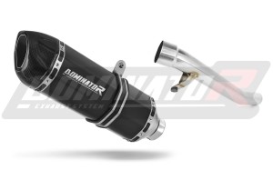 Suzuki GSX 750 INAZUMA 1997 - 2003 Schalldämpfer Auspuff HP1 BLACK + dB killer