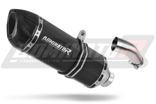 GSX-R 750 L1-L7 Exhaust Suzuki Muffler Auspuff Sportauspuff Silencer Echappement Silencieux Scarico Scarichi Escape Wydech Tłumik Carbon Tip HP1 BLACK 2011 - 2017 Dominator x