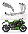 Kawasaki NINJA ZX4RR 2023-2024 EXHAUST Collector Manifold Full System Muffler Auspuff Sportauspuff Silencer Echappement Silencieux Scarico Scarichi Escape Wydech Tłumik GPS Dominator Exhaust System x
