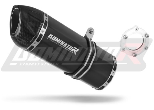 exhaust muffler DOMINATOR HP1 BLACK fits to Triumph TT 600