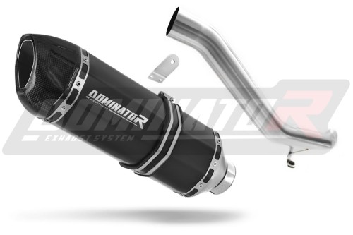 exhaust muffler DOMINATOR HP1 BLACK fits to Triumph TIGER EXPLORER 1200 2012  2015