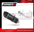 complete exhaust system with muffler DOMINATOR Full System HP1 BLACK fits to Yamaha YBR 125 2000  2008 2