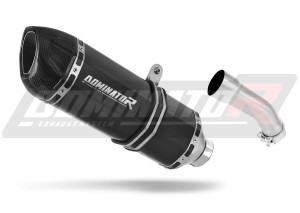 Yamaha FZR 600 1988 - 1993 Schalldämpfer Auspuff HP1 BLACK + dB killer