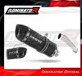 Auspuff Schalldämpfer DOMINATOR homologiert HP1 schwarz passend für Yamaha FZS FAZER 600 1998  2003 2