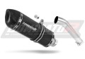 Auspuff Schalldämpfer DOMINATOR HP1 schwarz passend für Yamaha YZF 600 R Thundercat 1996  2006