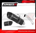 Auspuff Schalldämpfer DOMINATOR homologiert HP1 schwarz passend für Yamaha YZF 600 R Thundercat 1996  2006 2