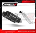 exhaust muffler DOMINATOR HP1 BLACK fits to Yamaha XT 660 X 2004  2015 2