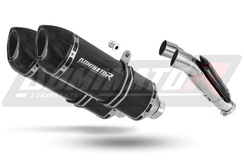 Auspuff Schalldämpfer DOMINATOR HP1 schwarz passend für Yamaha TRX 850 1995  2000