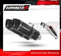 Auspuff Schalldämpfer DOMINATOR HP1 schwarz passend für Yamaha TRX 850 1995  2000 2