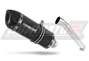 Yamaha FZR 1000 1991 - 1994 Schalldämpfer Auspuff HP1 BLACK + dB killer