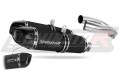 Auspuff Schalldämpfer DOMINATOR homologiert HP1 schwarz passend für Yamaha YZF R1 1000 RN12 2004  2006