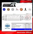Yamaha YZF R1 1000 RN12 2004 - 2006 Motorcycle EU Approved Street Legal Muffler Auspuff Sportauspuff Silencer Echappement Silencieux Scarico Scarichi Escape Wydech Tłumik HP1 BLACK Dominator Exhaust System 1
