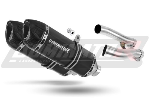 Auspuff Schalldämpfer DOMINATOR HP1 schwarz passend für Yamaha XJR 1200 1995  1998